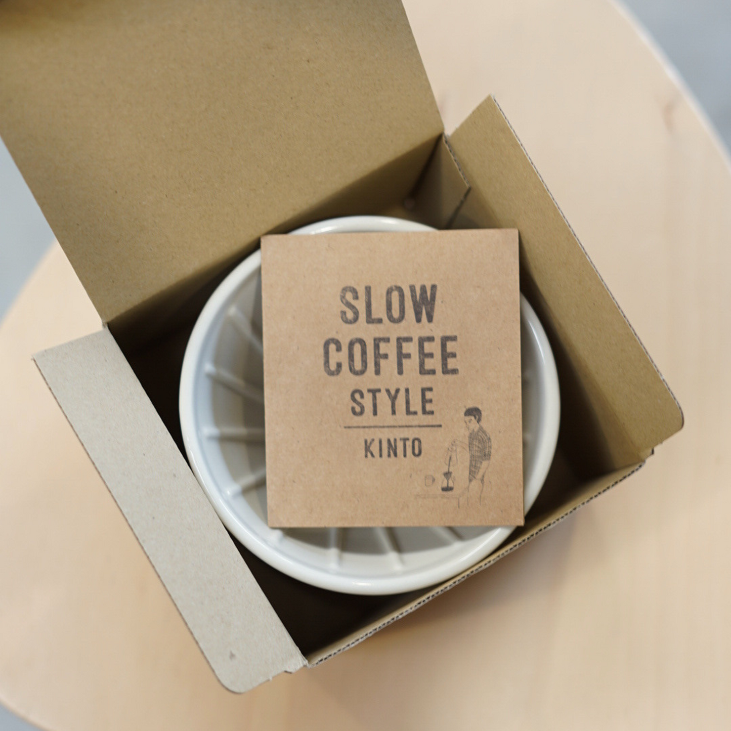 Kinto SCS Porcelain Brewer (4 Cups)