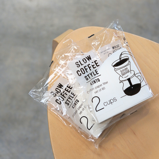 Kinto SCS Cotton Paper Filter (2 Cups)