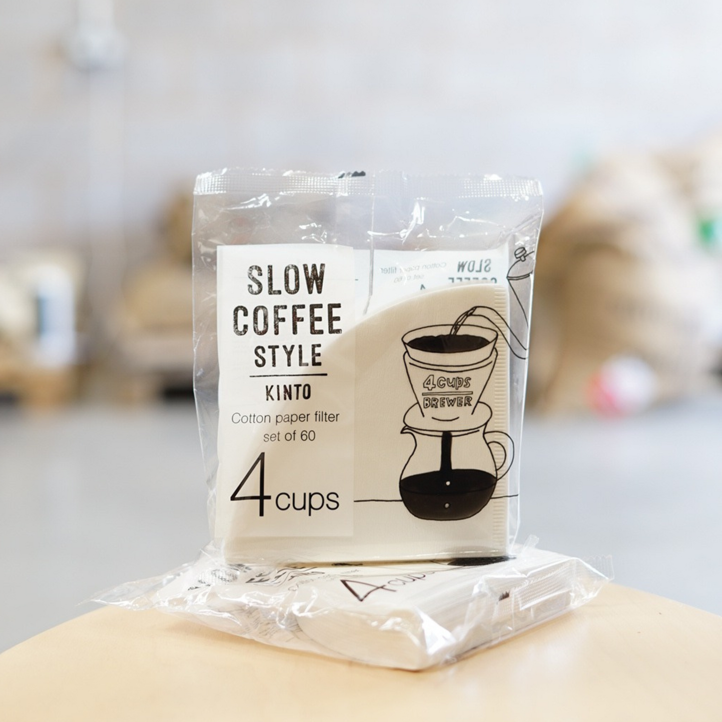 Kinto SCS Cotton Paper Filter (4 Cups)