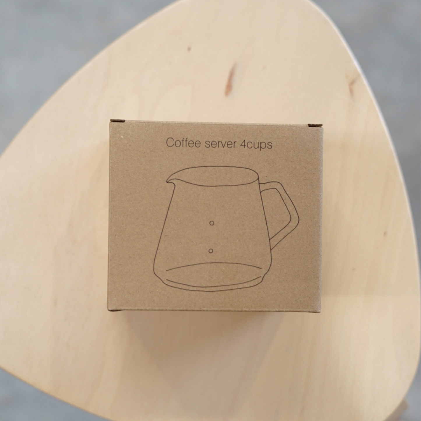 Kinto SCS Coffee Server (4 Cups, 600ml)
